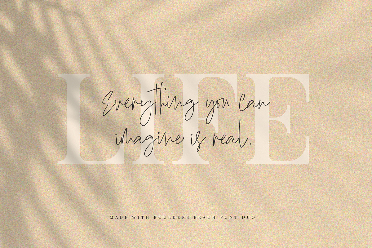 Boulders Beach - Font Duo preview 8