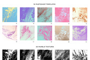 30 Marble Textures, a Texture Graphic by RuleByArt (Thumbnail 5 of 5)