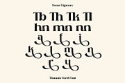 Thannie | Modern Display Serif, a Serif Font by BlancaLab Studio (Thumbnail 4 of 5)