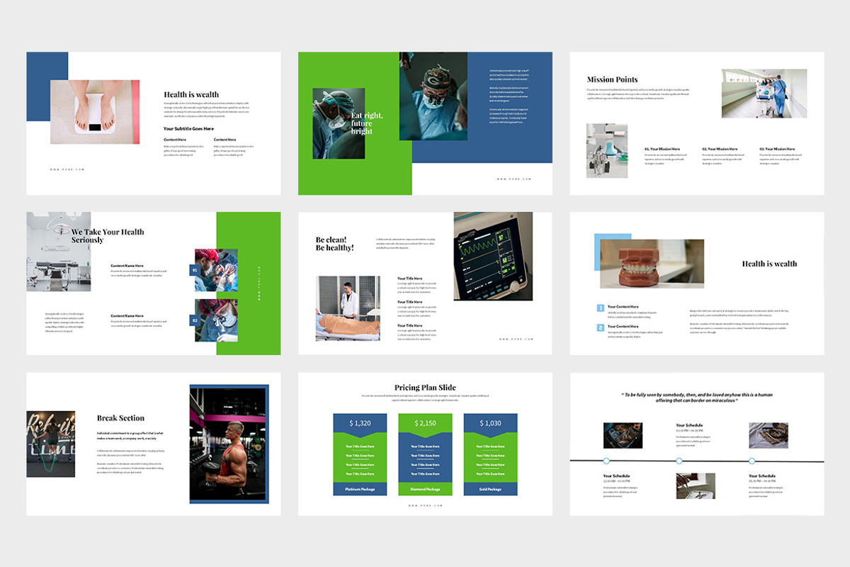 Poke : Healthcare Powerpoint, a Presentation Template by Punkl Camp (Photo 3 of 9)