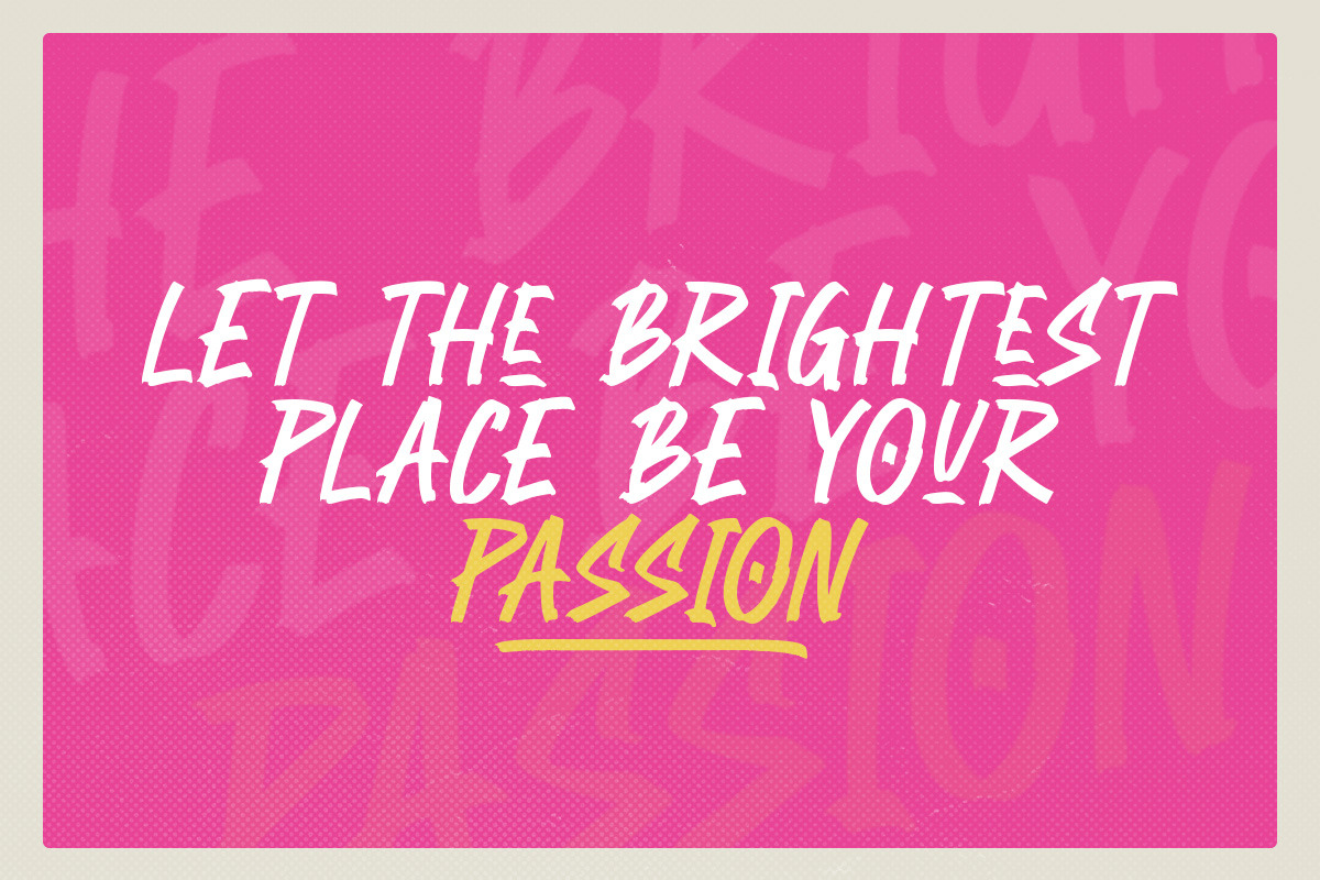 Moon Slayer - Display Brush Font, a Font by Letterhend Studio (Photo 3 of 9)