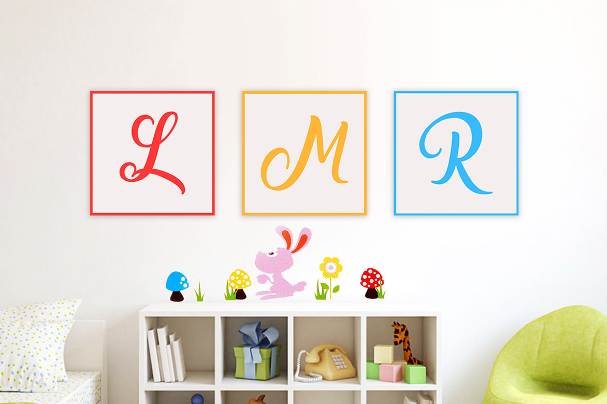 3 Size Posters Mock-up ( Kids Room ), a Product Mockup by ISDESIGN (Photo 2 of 6)