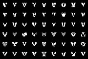 Set of letter V logo, a Branding & Logo Template by NataliiaVolyk (Thumbnail 3 of 3)