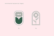 Minimalist Botanical Logos, an Object Graphic by Léo Alexandre (Thumbnail 6 of 11)