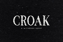 Croak Typeface