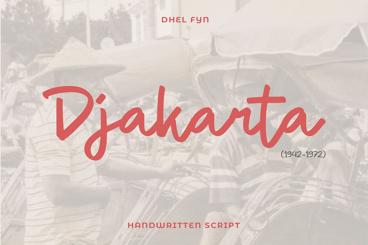 Dhel Fyn | Handwriting Script Font, a Script Font by gracetype_studio (Photo 2 of 13)