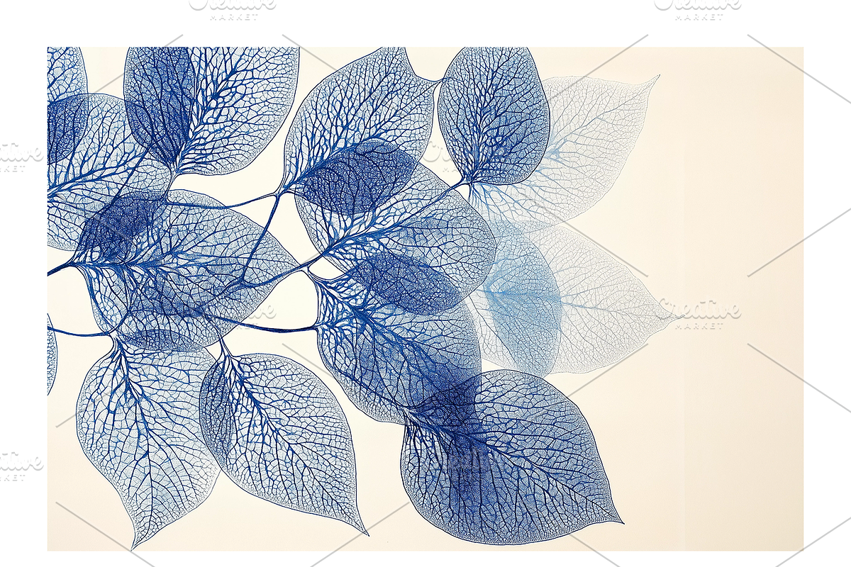 Blik Co. Organic Leaf Patterns, a Texture Illustration by milatovar (Photo 9 of 24)