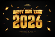 Text Effect 2026, a Layer Style Add-On by Navy Graphic (Thumbnail 1 of 2)