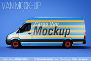 Van Mockup, a Mockup by MahmoudRafik (Thumbnail 1 of 11)