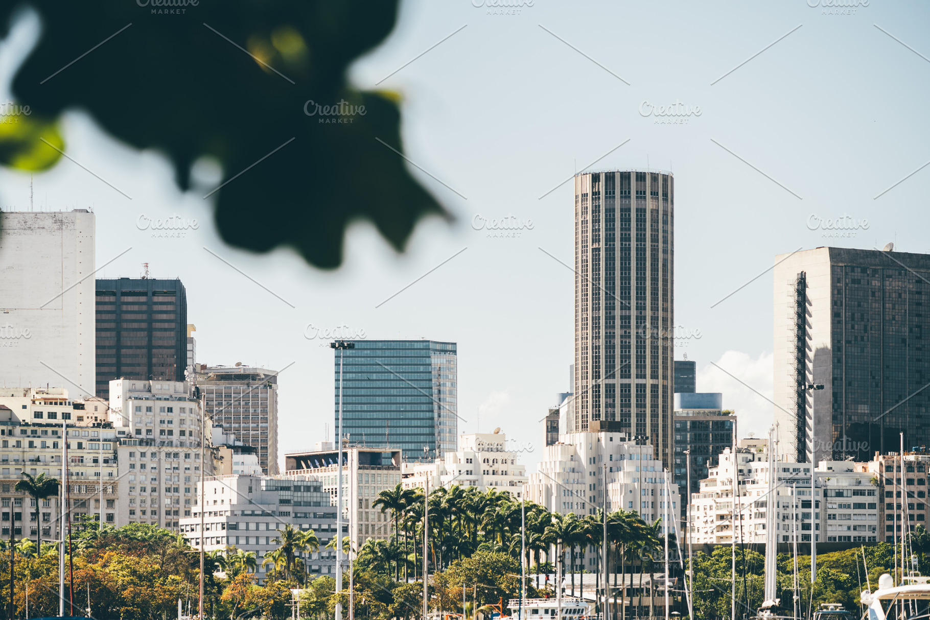 Rio de Janeiro city skyline view, an Architecture Photo by SkyNext