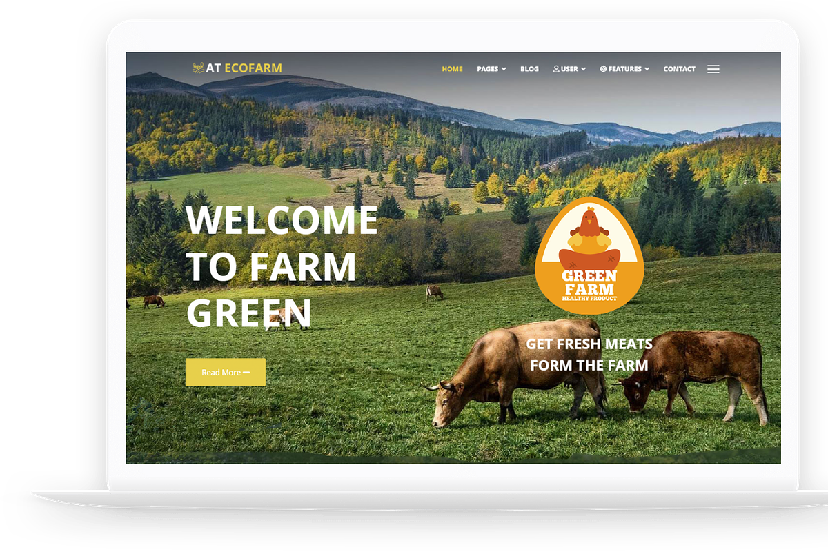 AT EcoFarm - Farming WordPress Theme, a WordPress Template by LTheme (Photo 2 of 2)