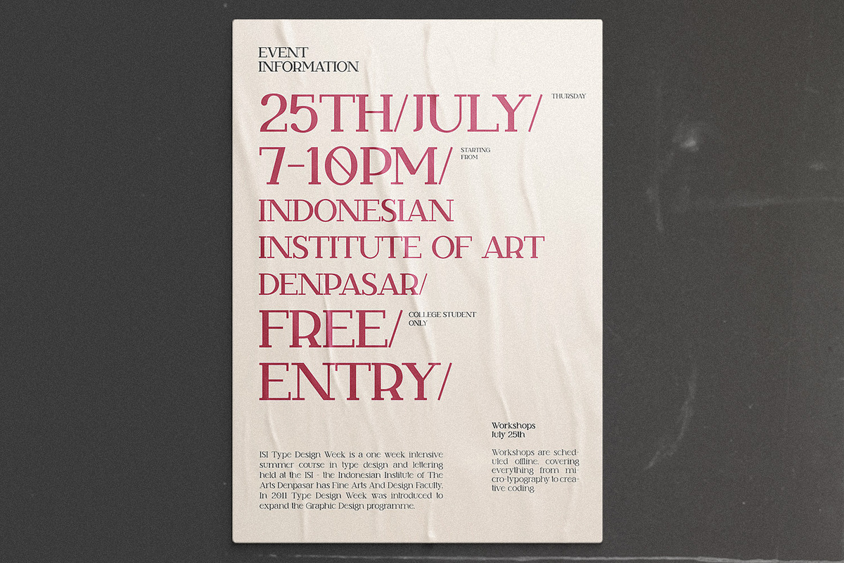 Pythagoras, a Serif Font by FactoryType Studio (Photo 8 of 12)