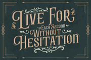 Hercules Victorian Typeface Font, a Sans Serif Font by Storytype Studio (Thumbnail 9 of 14)