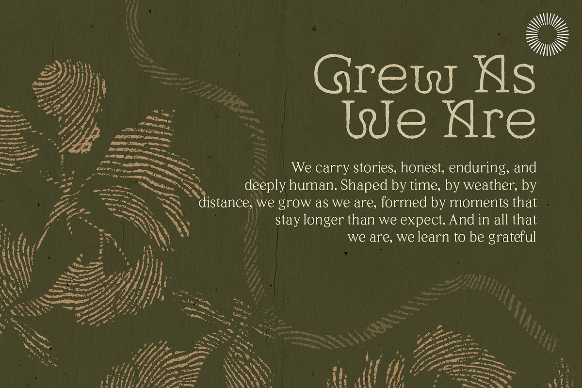 Thane Lantera - Old Press Print, a Serif Font by Setara Langit CreativeStd (Photo 8 of 14)