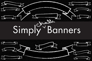Simply Chalkboard Banners