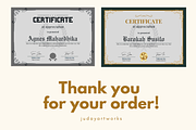 Modern Certificate Template Bundle, a Templates & Theme by judayartworks (Thumbnail 6 of 6)