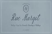 Rue Margot Elegant Wedding Script, a Script Font by AnMark (Thumbnail 1 of 15)