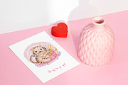 Valentine's Card Love Tiger Fox Box, an Animal Illustration by PawGraphic (Thumbnail 2 of 9)