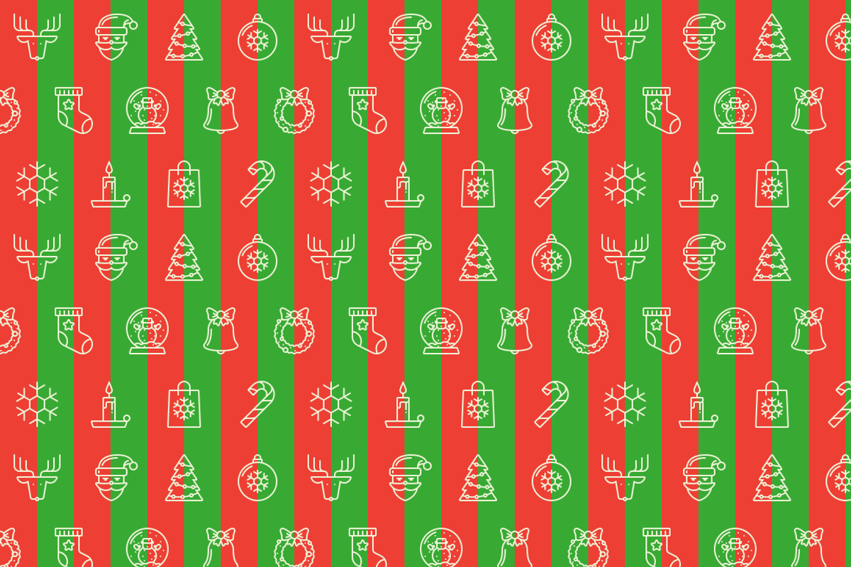 Sale: Christmas seamless patterns, a Pattern Graphic by brandcut (Photo 5 of 5)