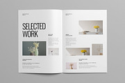 Design Portfolio Canva Template, a Brochure Template by Pixelpick (Thumbnail 7 of 9)