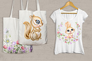 Cute Woodland Animals. Baby Forest 1, an Animal Illustration by MarinadeArt (Thumbnail 10 of 10)