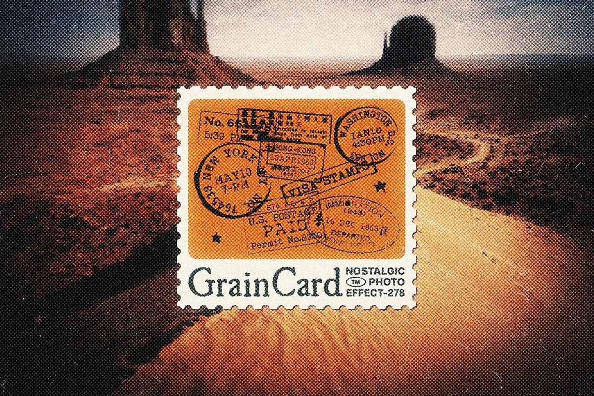 Vintage Postcard Effects Bundle, a Layer Style Add-On by pixelbuddha.net