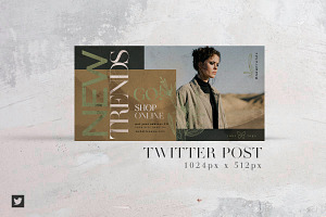 New Trends Social Media Pack Flyer