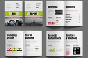 Annual Report Design Template, a Brochure Template by MightyDesign (Thumbnail 2 of 6)