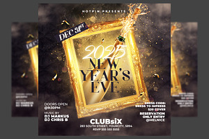 New Year Eve Flyer Template