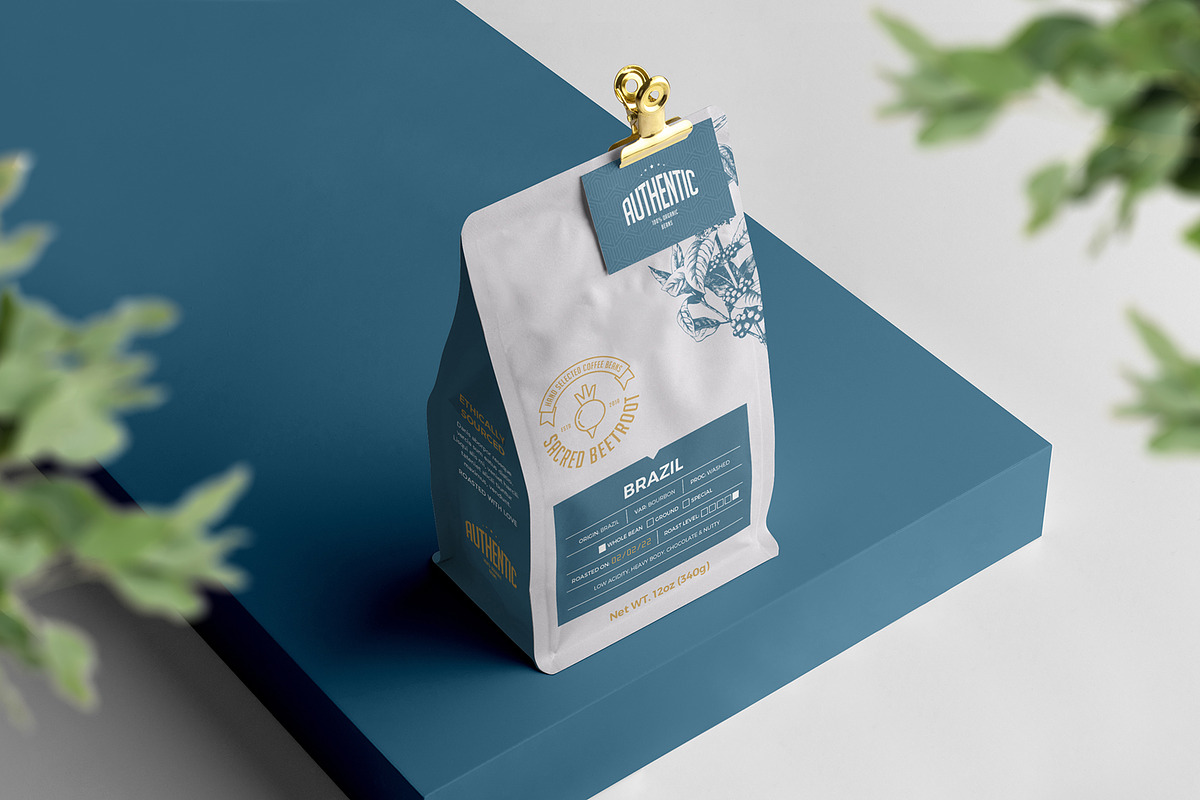 Sacred Beetroot Coffee Bag Ai, a Marketing Template by fisihsani (Photo 3 of 7)