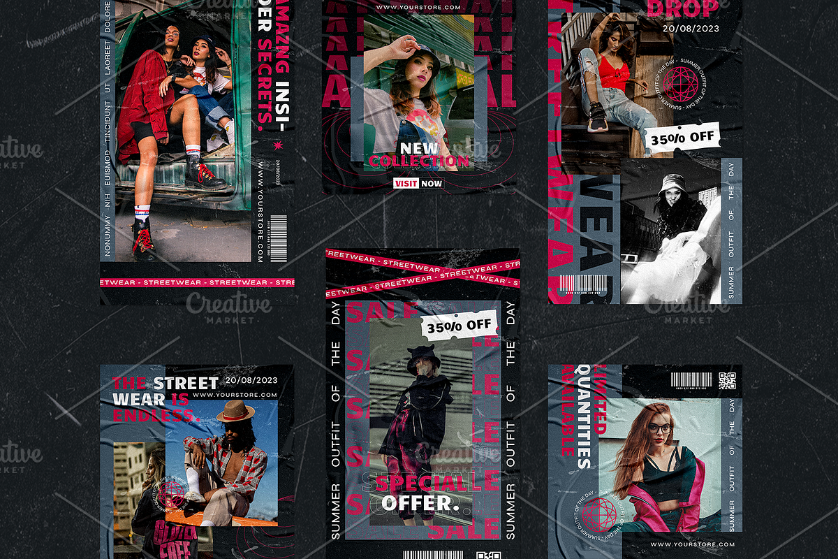 hype Instagram Template - Urbanos, a Social Media Template by Gibcreat (Photo 3 of 4)
