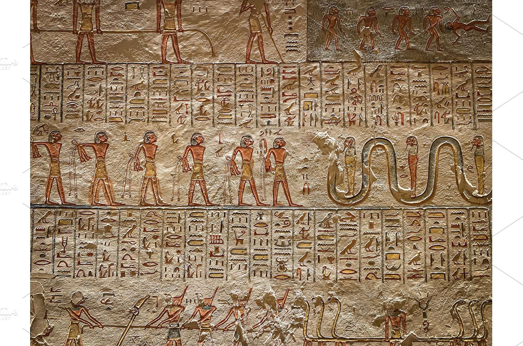 Tomb of Memnon KV9 in the Egyptian, an Architecture Photo by TatsianaSalauyova