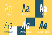 Anicon Sans, a Sans Serif Font by NREY (Thumbnail 2 of 10)