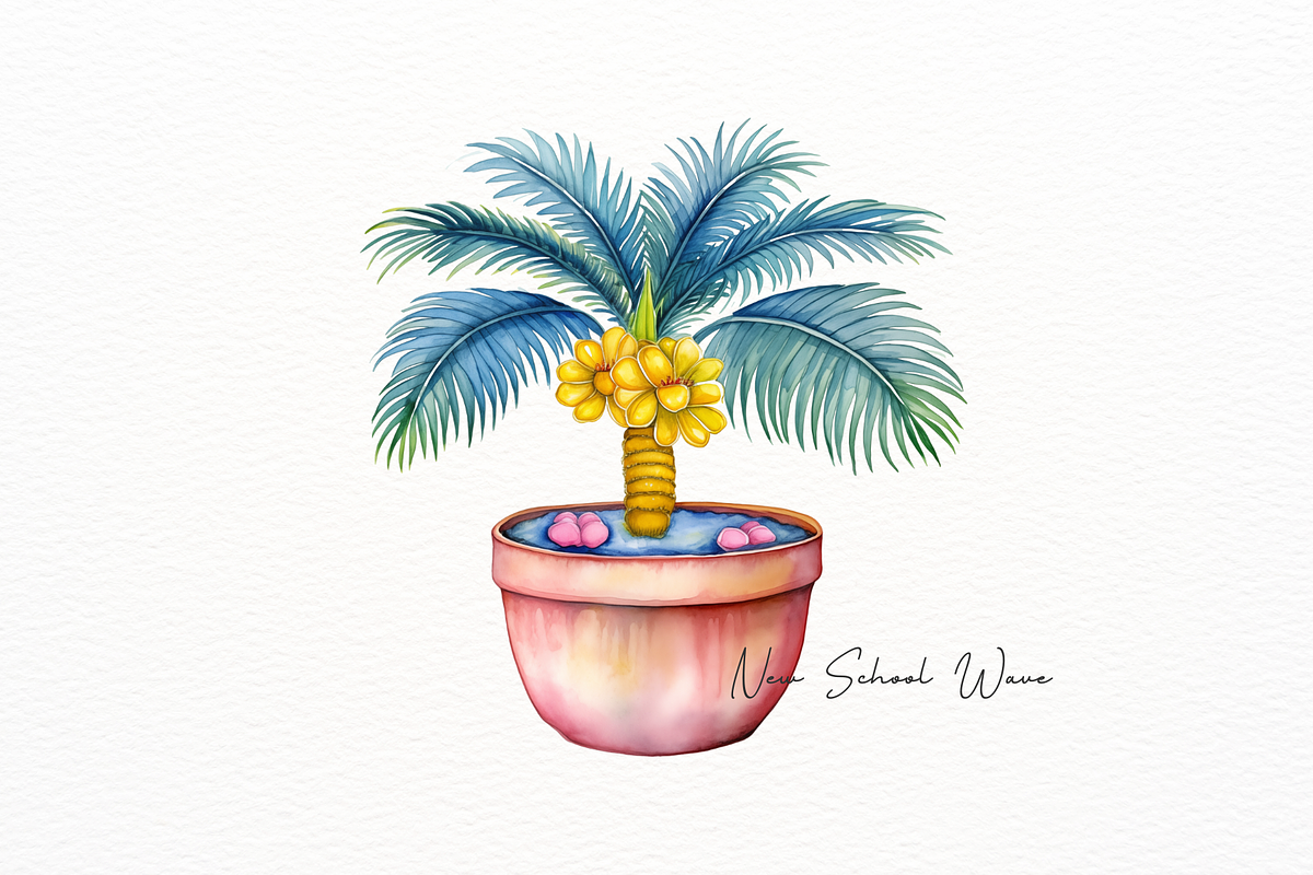 Realistic Tree in Pot Clipart, a Decorative Illustration by New-School-Wave (Photo 3 of 5)