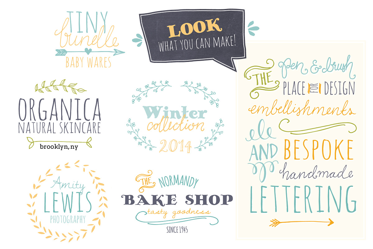 Laurels & Wreaths - Vector preview 3