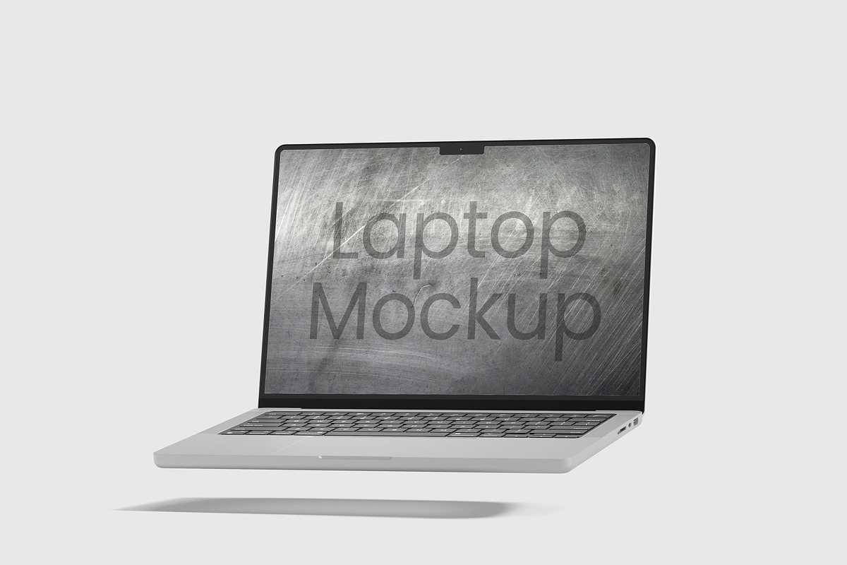 Laptop Mockup, a Device Mockup by safrizalstudio (Photo 4 of 4)