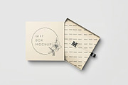 Gift Box Mockup, a Packaging Mockup by Hubzway (Thumbnail 6 of 7)