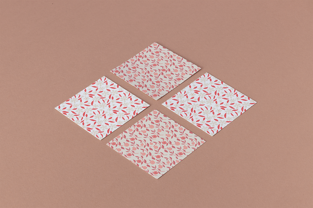 Peach pantone inspiration patterns, a Pattern Graphic by Daria Balaeva (Photo 5 of 8)