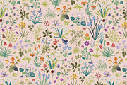 Mille-fleurs. Happy Easter, a Decorative Illustration by olga.korneeva (Thumbnail 9 of 15)