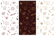 Mystical + Magic Icon Set + Patterns, a Graphic by kittyShark Creative (Thumbnail 5 of 6)
