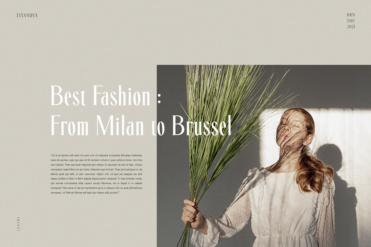 Fitanova || Classy Serif, a Serif Font by BrandSemut (Photo 3 of 10)