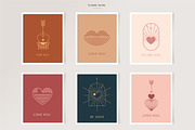 Minimalist Boho Valentine's day, a Decorative Illustration by Marish (Thumbnail 5 of 12)