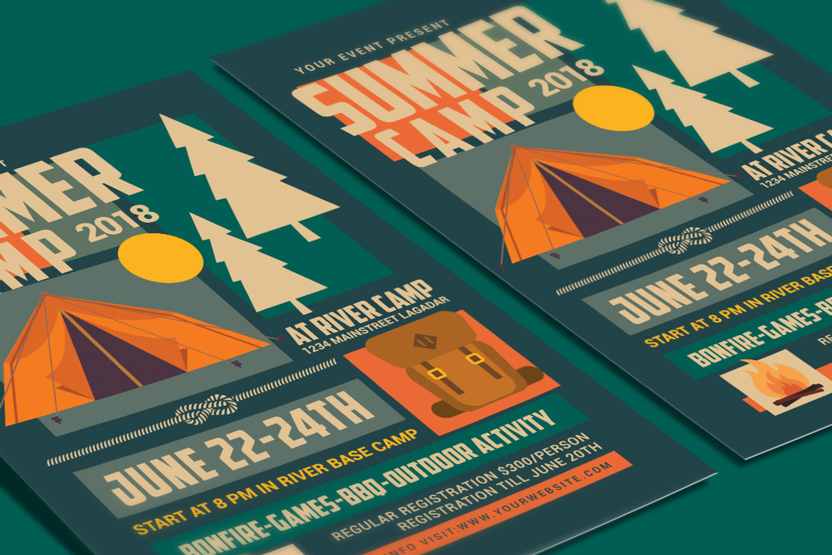 Summer Camp Flyer, a Flyer Template by Muhamad Iqbal hidayat (Photo 3 of 4)
