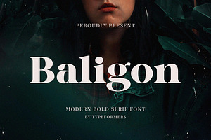 Baligon - Modern Bold Serif