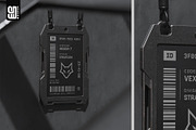 Tactical ID Badge Mockup, an Advertising Mockup by SD Mockup (Thumbnail 2 of 4)