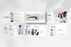 MARTINEZ - Mnml Powerpoint Template