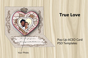 Pop Up Card ACEO PSD Templates, a Print Template by Kseniya-Omega (Thumbnail 1 of 3)