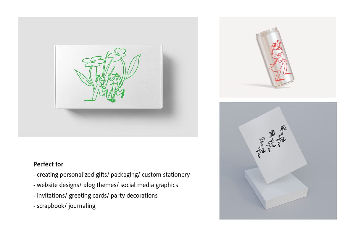 Spring Activities | Vector Drawings, a Person Illustration by teenyweenyday (Photo 3 of 4)