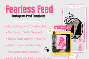 Fearless Feed Instagram Posts, a Social Media Template by Hell Yeah Designs (Thumbnail 4 of 8)