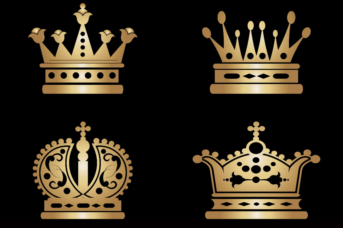 Crown icons, an Icon by kio (Photo 3 of 5)